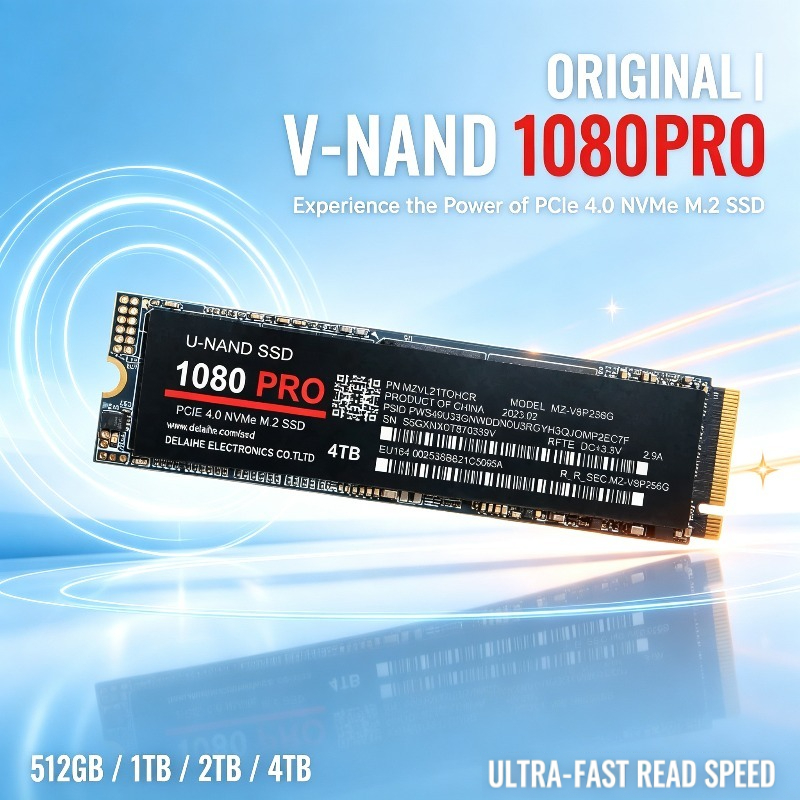 M.2 Nvme 4Tb Pcie 4.0 Ssd - قرص تخزين داخلي SSD أصلي من