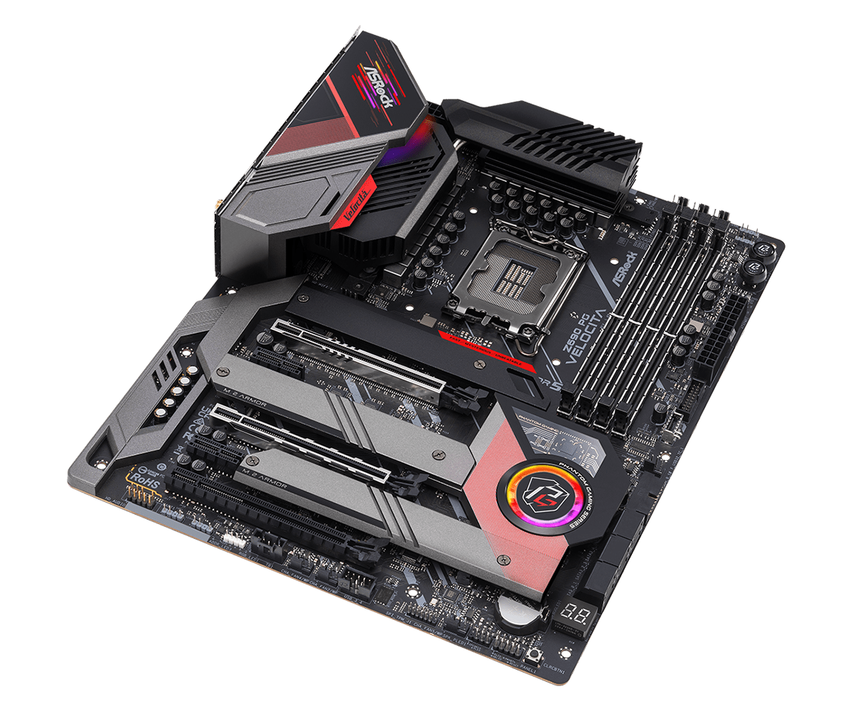 لوحة أم Asrock Z690 PG VELOCIT - مراجعة Lga 1700 Ddr5 Itx Motherboard وسعره