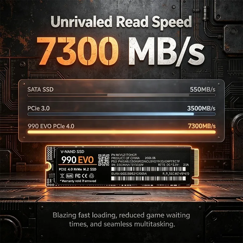 قرص تخزين داخلي M.2 NVMe SSD 9 - مراجعة M.2 Nvme 4Tb Pcie 4.0 Ssd وسعره