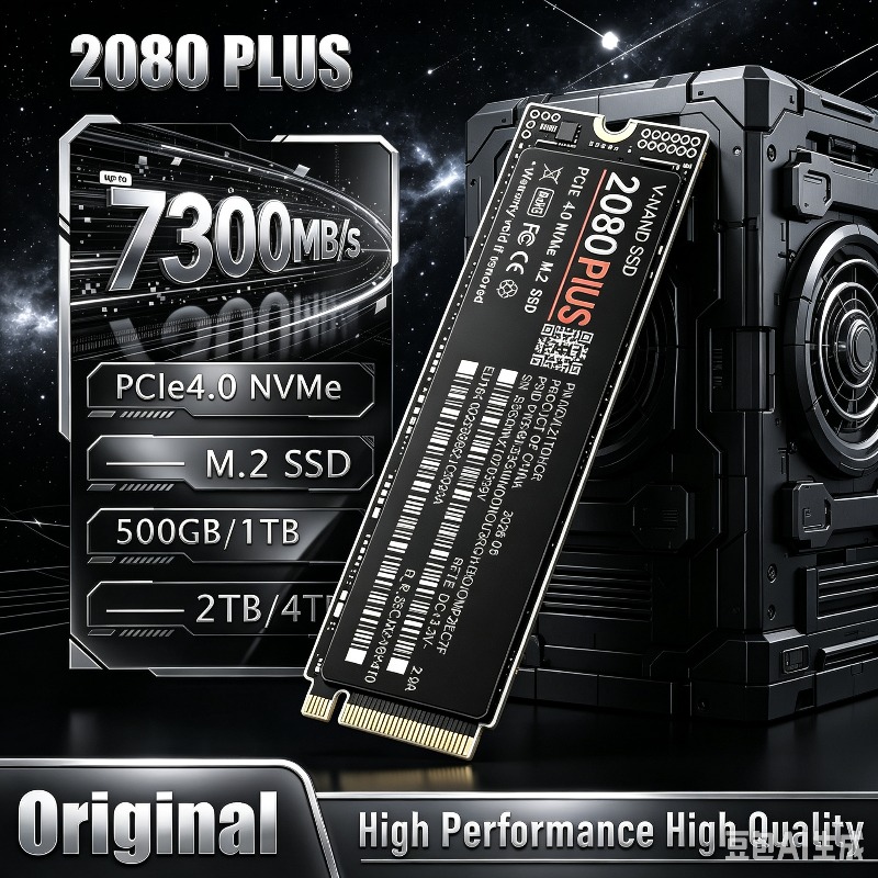 محرك أقراص SSD جديد 2080 PLUS  - مراجعة M.2 Nvme 4Tb Pcie 4.0 Ssd وسعره