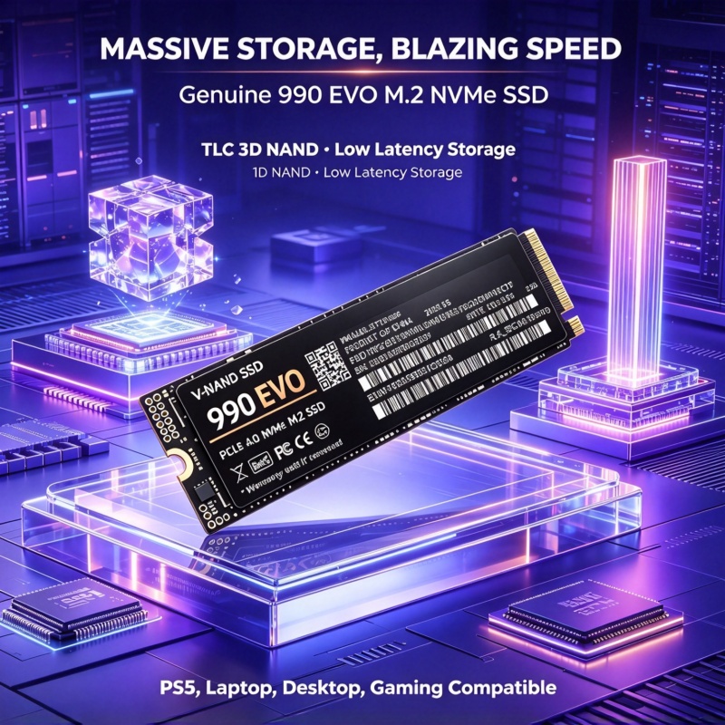 قرص تخزين داخلي 990 EVO للألعا - مراجعة M.2 Nvme 4Tb Pcie 4.0 Ssd وسعره