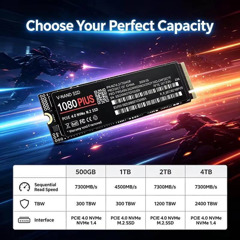 قرص تخزين داخلي للألعاب M.2 NV - مراجعة M.2 Nvme 4Tb Pcie 4.0 Ssd وسعره