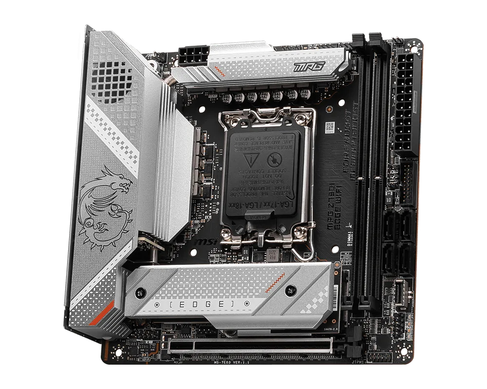 لوحة أم MSI MPG Z790I EDGE WIF - مراجعة Lga 1700 Ddr5 Itx Motherboard وسعره